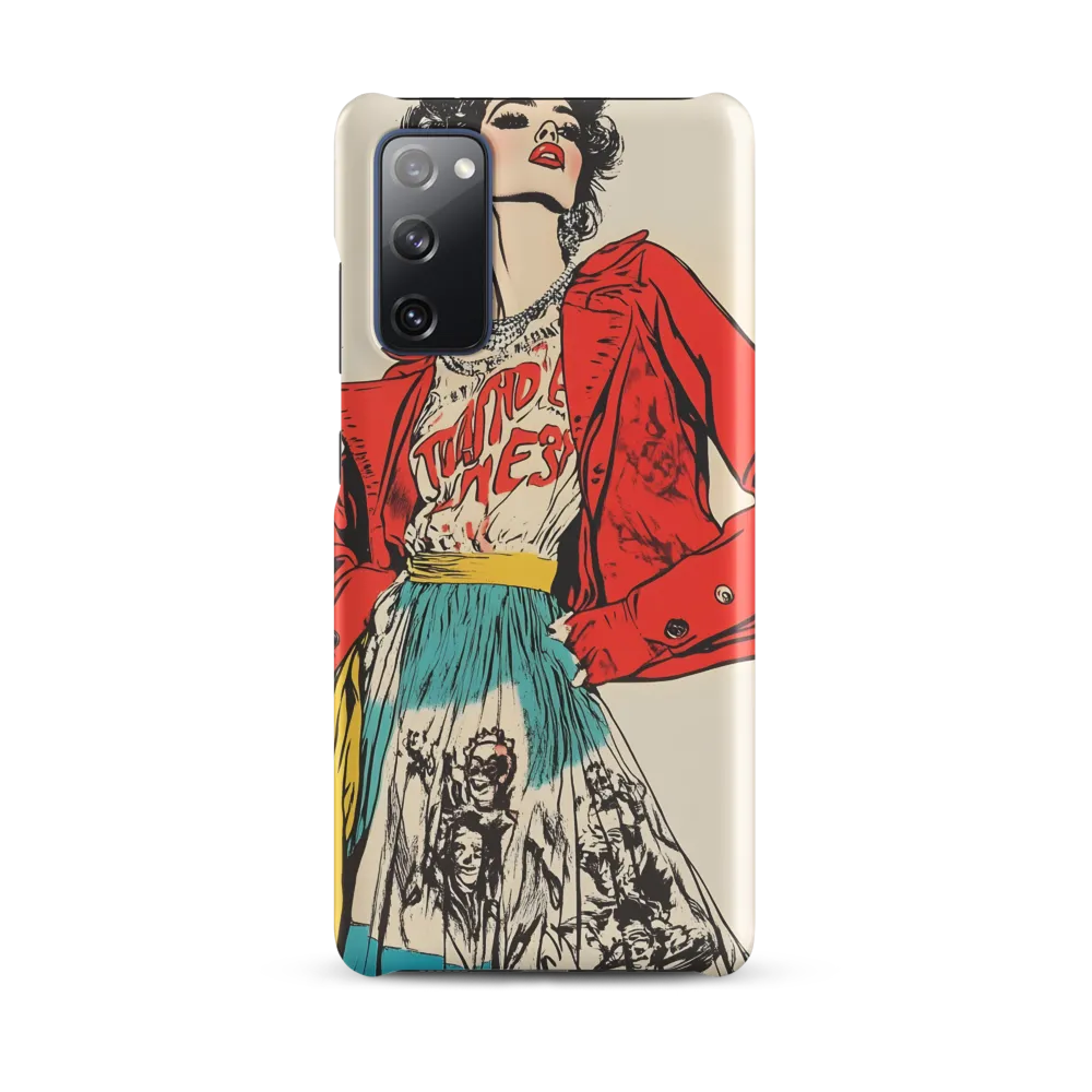 Vibrant Elegance: A Pop Art Fashion Statement
