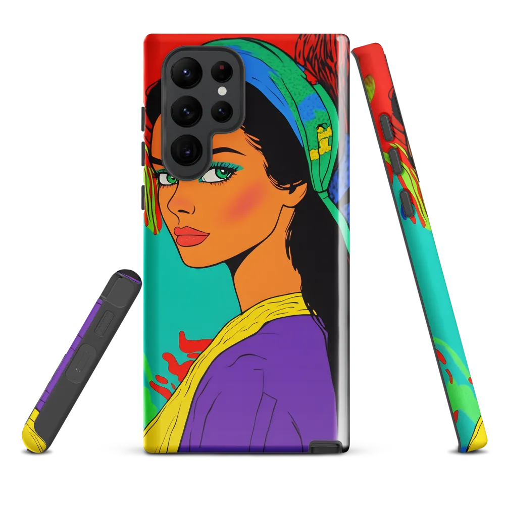 Vibrant Elegance | Phone Case |  S22 Ultra | Tough Case | Glossy