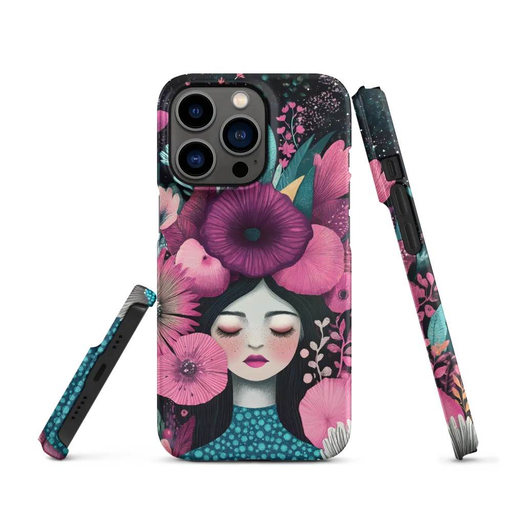 Blooming Serenity | Phone Case |  13 Pro | Snap Case | Matte