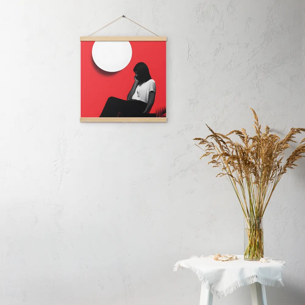 Contemplation in Red