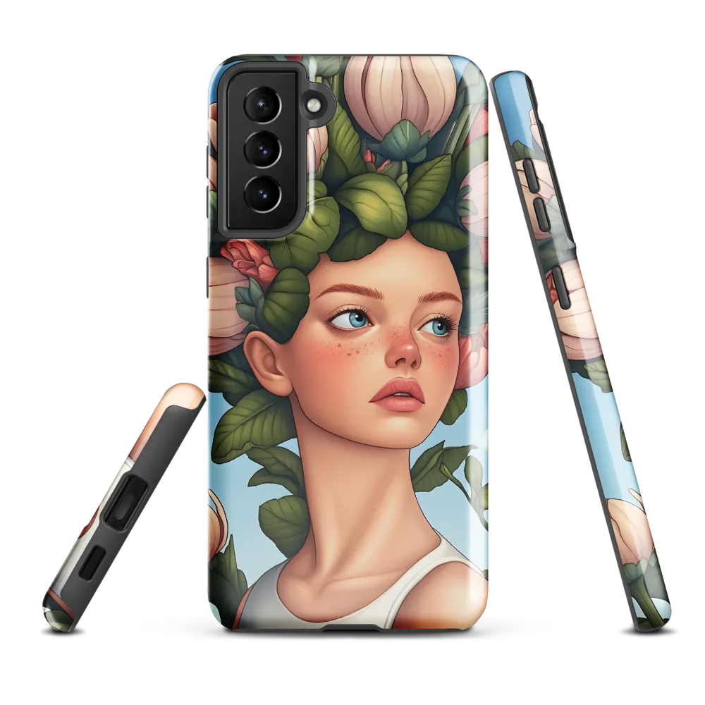Whispers of Serenity | Phone Case |  S21 Plus | Tough Case | Glossy