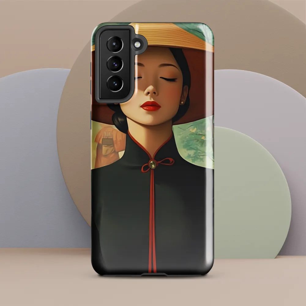 Elegance in Tranquility | Phone Case |  S21 Plus | Tough Case | Glossy