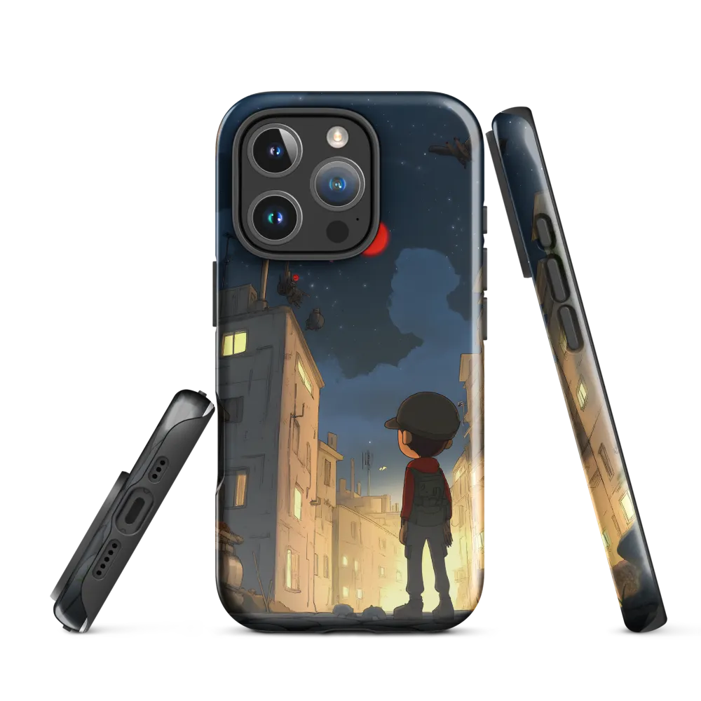 Gaze Towards Tomorrow | Phone Case |  16 Pro | Tough Case | Glossy