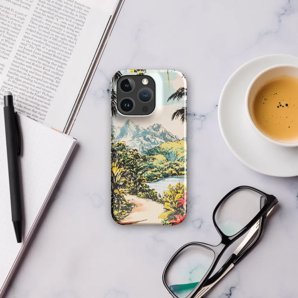 Tropical Serenity | Phone Case |  16 Pro | Snap Case | Glossy