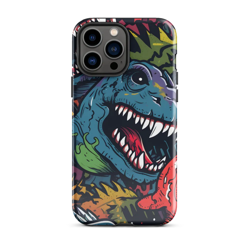 Dino Mania: A Colorful Frenzy