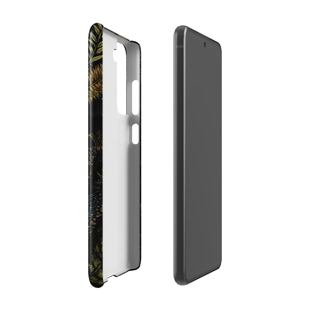 Nature's Embrace: A Surreal Portrait | Phone Case |  S21 FE | Snap Case | Glossy
