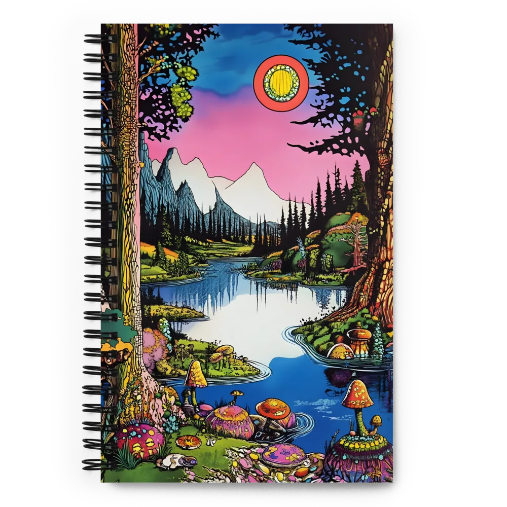 Dreamscape Reflections | Spiral Notebook