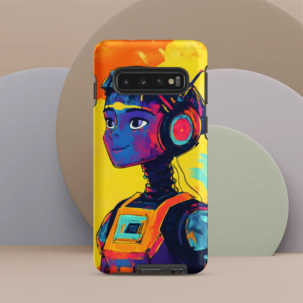 Playful Cyborg Symphony | Phone Case |  S10 | Tough Case | Matte
