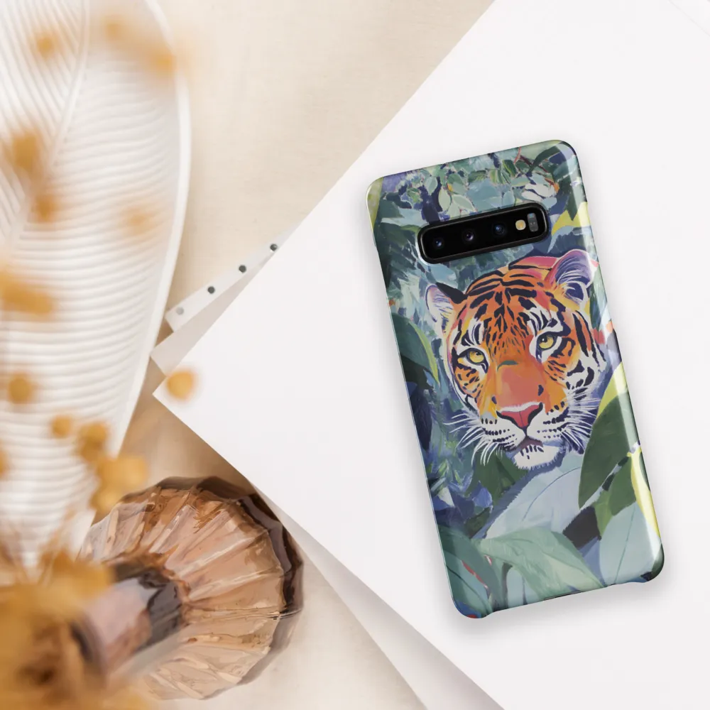 Gaze of the Tiger | Phone Case |  S10 Plus | Snap Case | Glossy