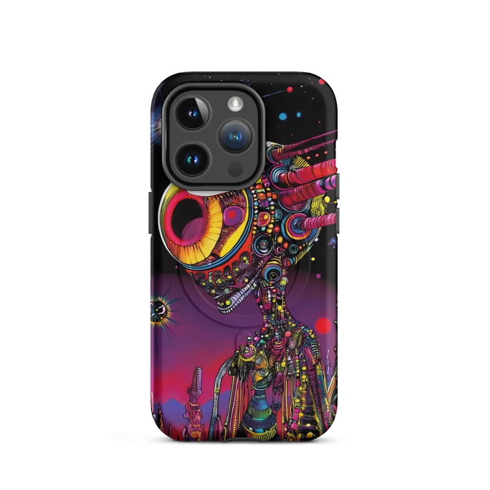 Cosmic Alien Odyssey | Phone Case |  14 Pro | MagSafe® Tough Case | Matte