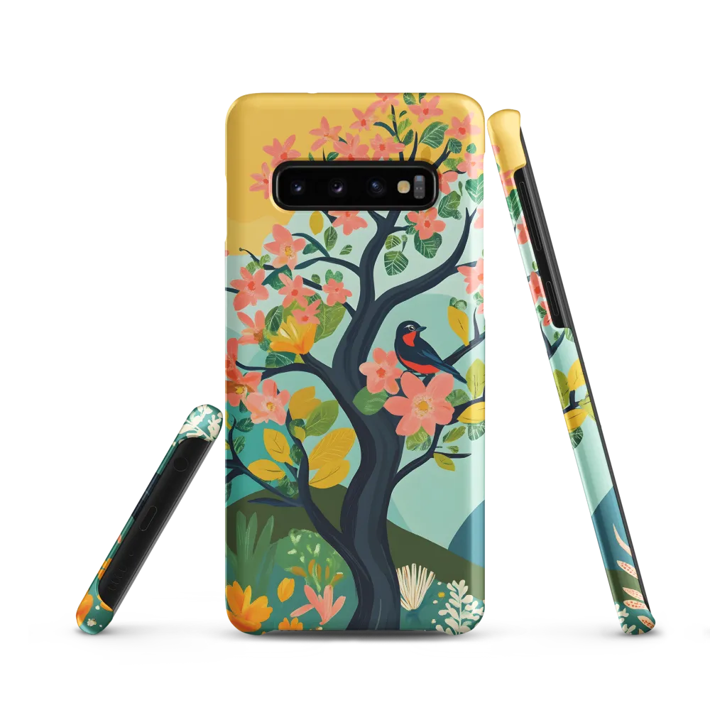 Spring Blossoms: A Serene Encounter