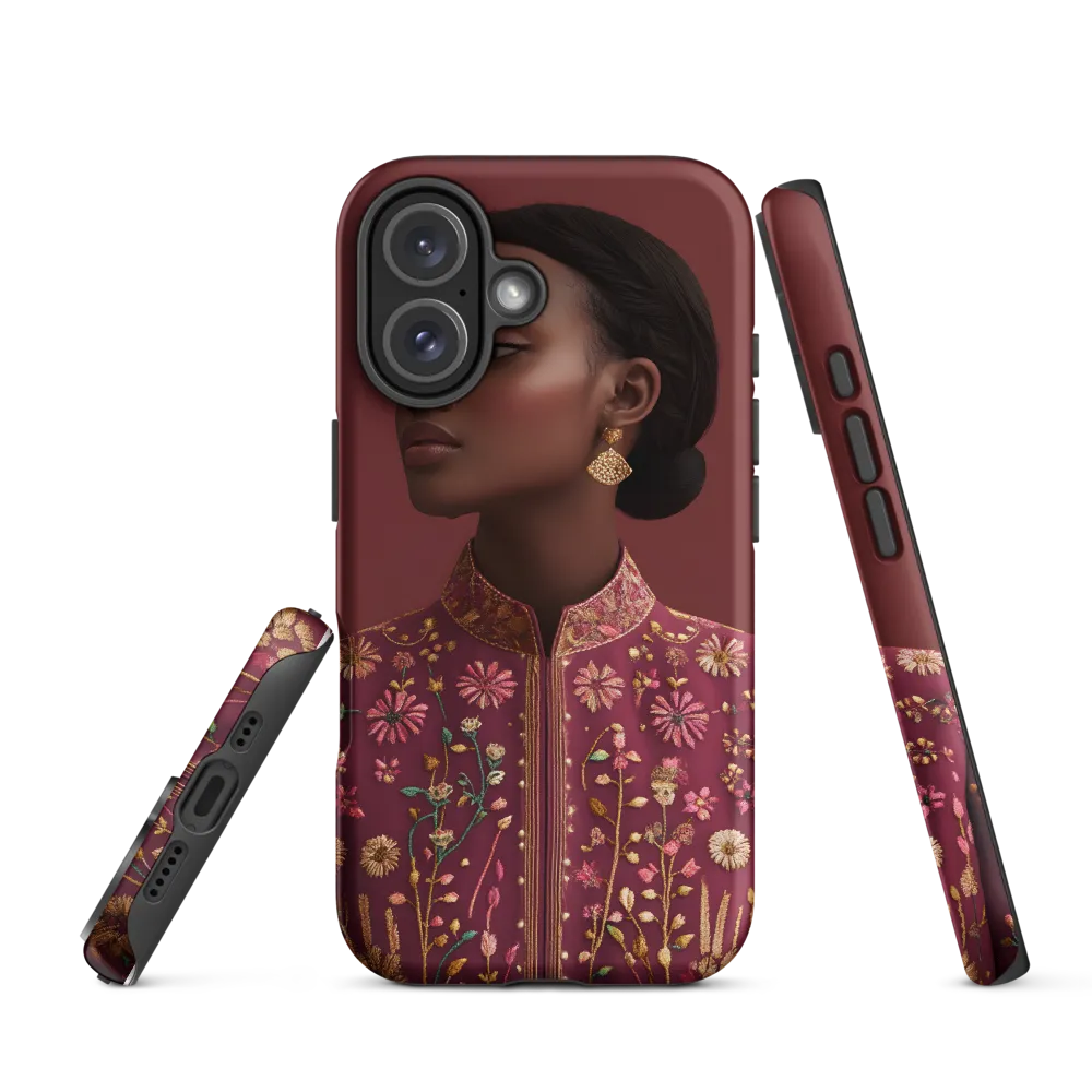 Elegance Embodied: A Traditional Fashion Statement | Phone Case