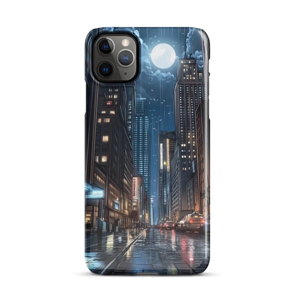 Moonlit Urban Serenity | Phone Case |  11 Pro Max | Snap Case | Glossy