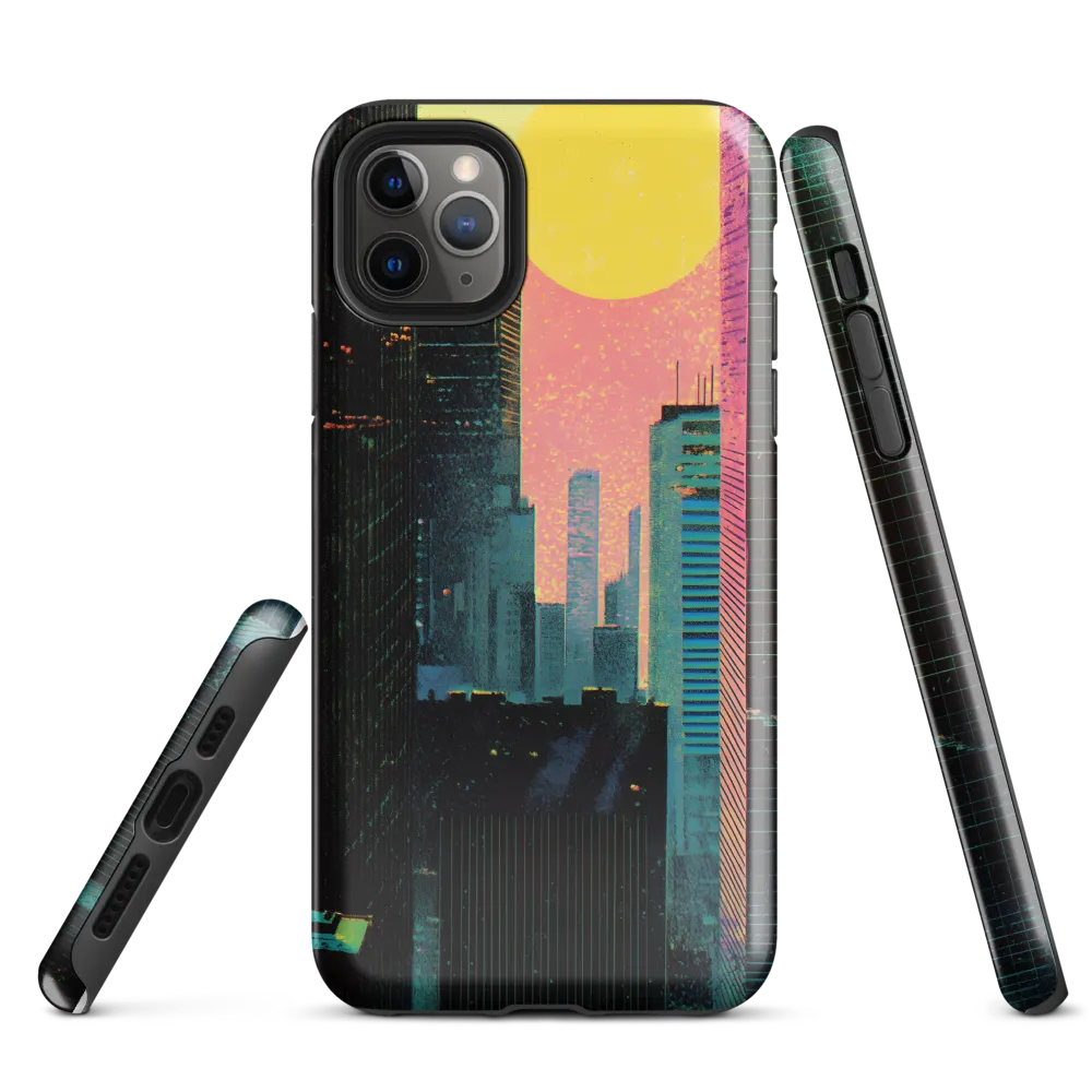 Nostalgic Urban Dreamscape | Phone Case |  11 Pro Max | Tough Case | Glossy