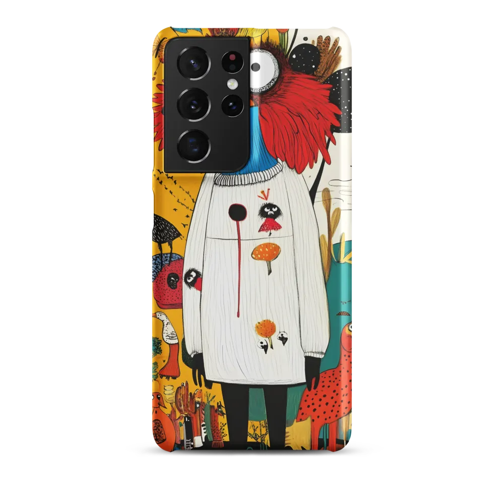 Whimsical Bird's Embrace