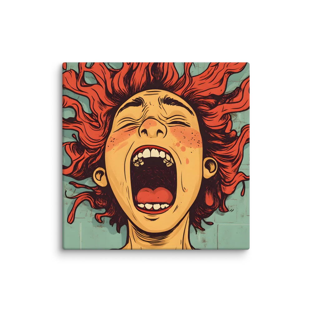 Fury Unleashed | Canvas | 24″×24″