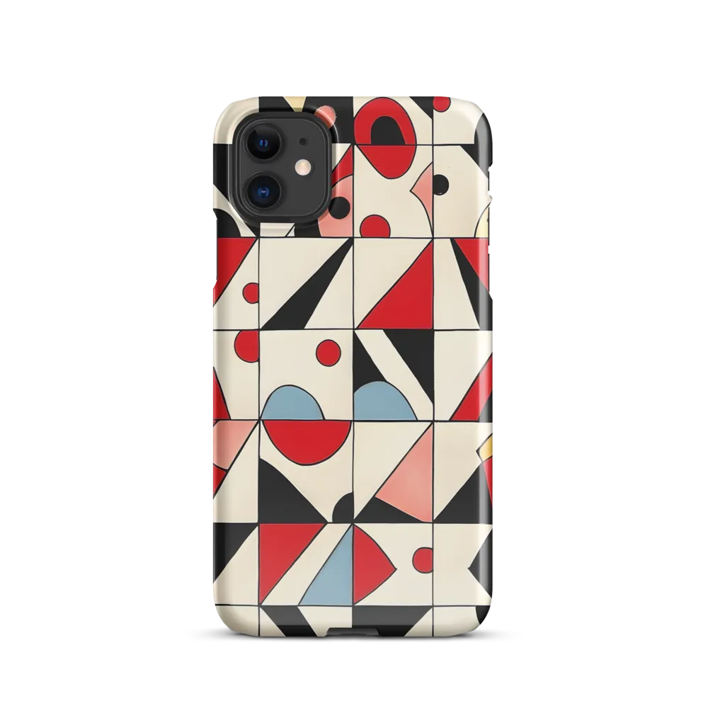 Dynamic Geometric Harmony | Phone Case |  11 | Snap Case | Glossy
