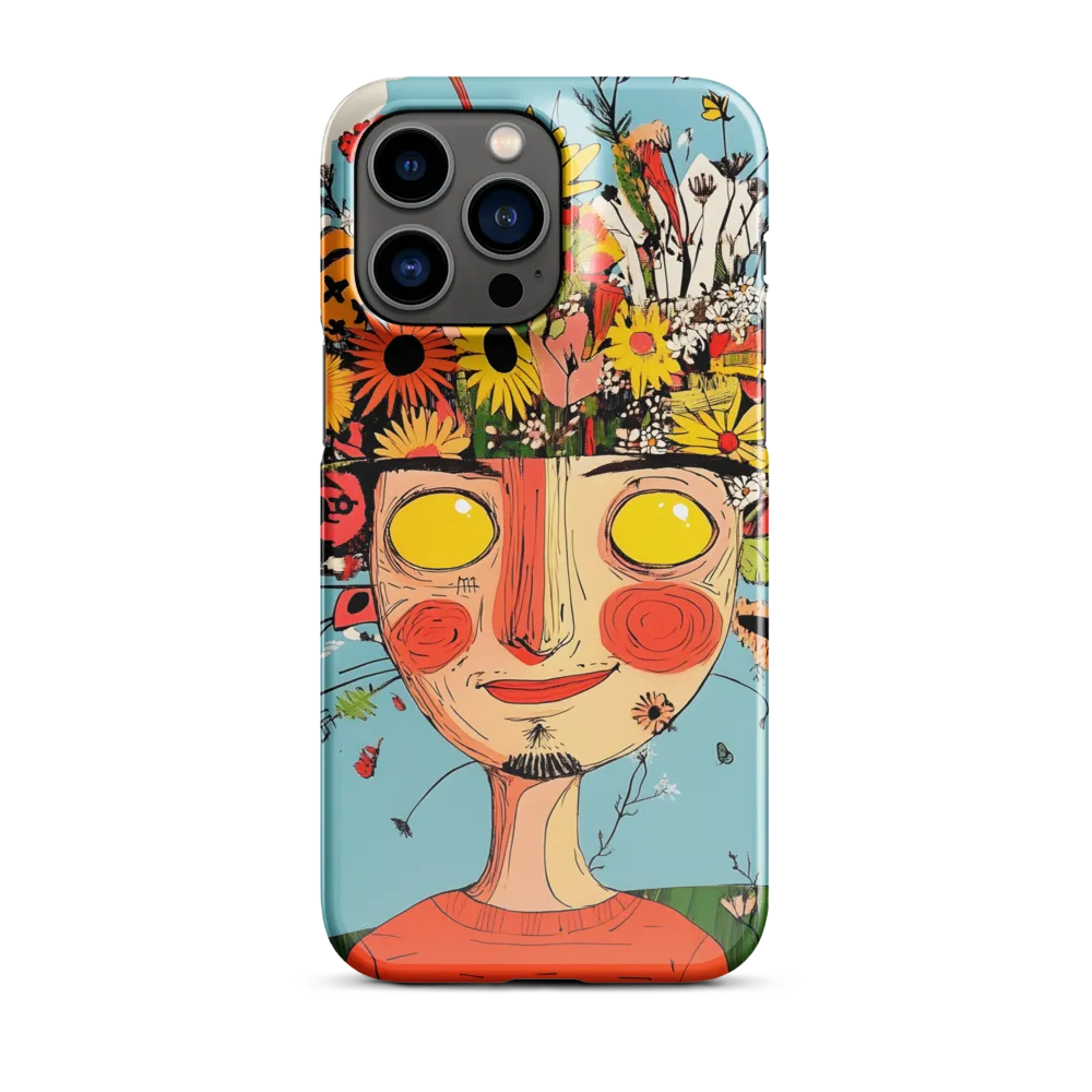 Whimsical Bloom | Phone Case |  14 Pro Max | Snap Case | Glossy