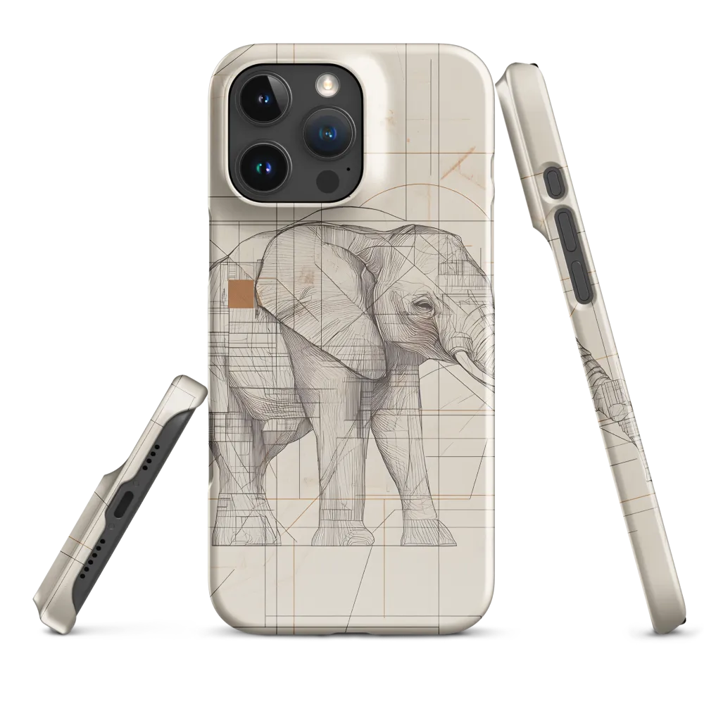 Geometric Elegance: The Steel Elephant
