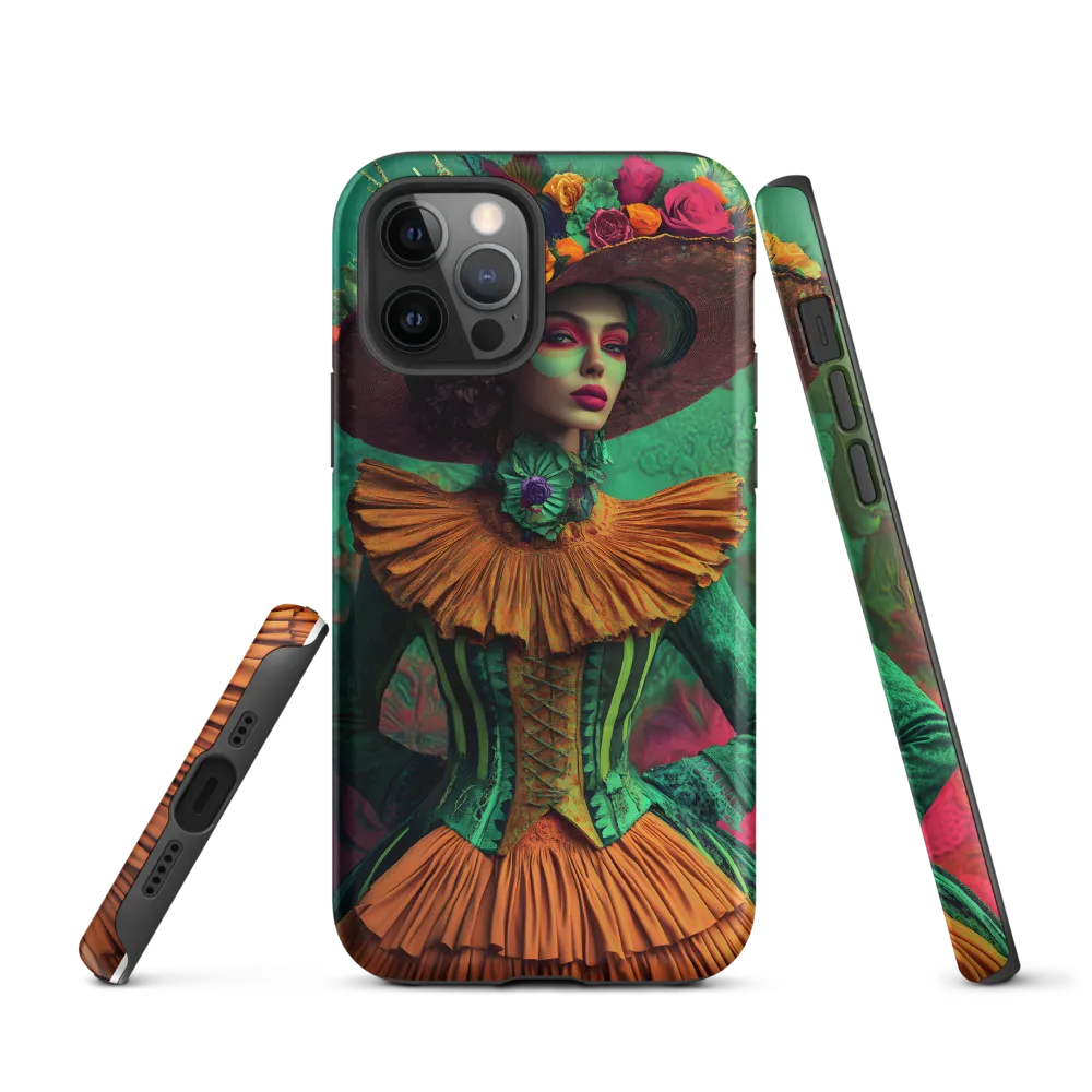 Ethereal Elegance in Color | Phone Case |  12 Pro | Tough Case | Matte