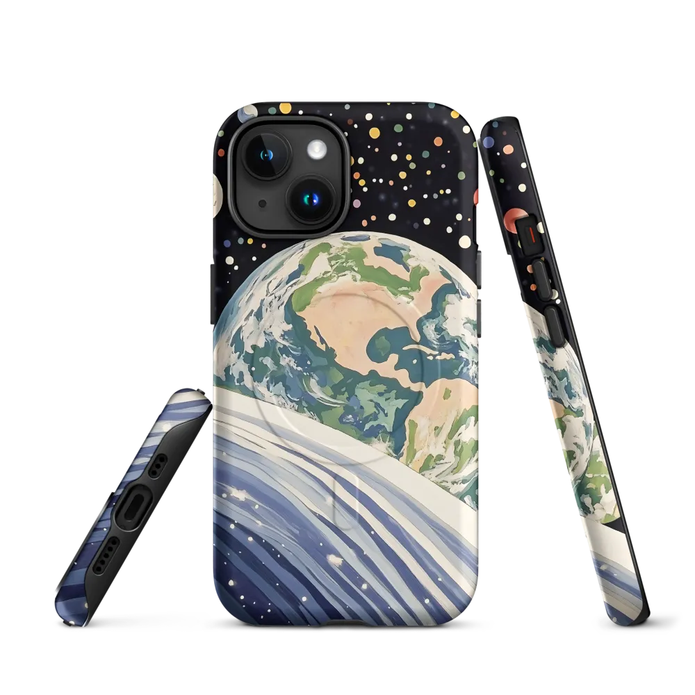 Celestial View: A Surreal Journey Through Space
