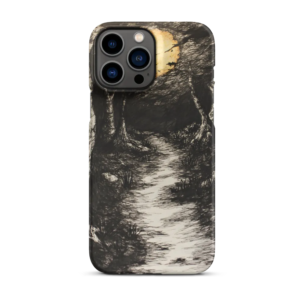 Moonlit Path Through the Enigmatic Forest | Phone Case |  13 Pro Max | Snap Case | Matte