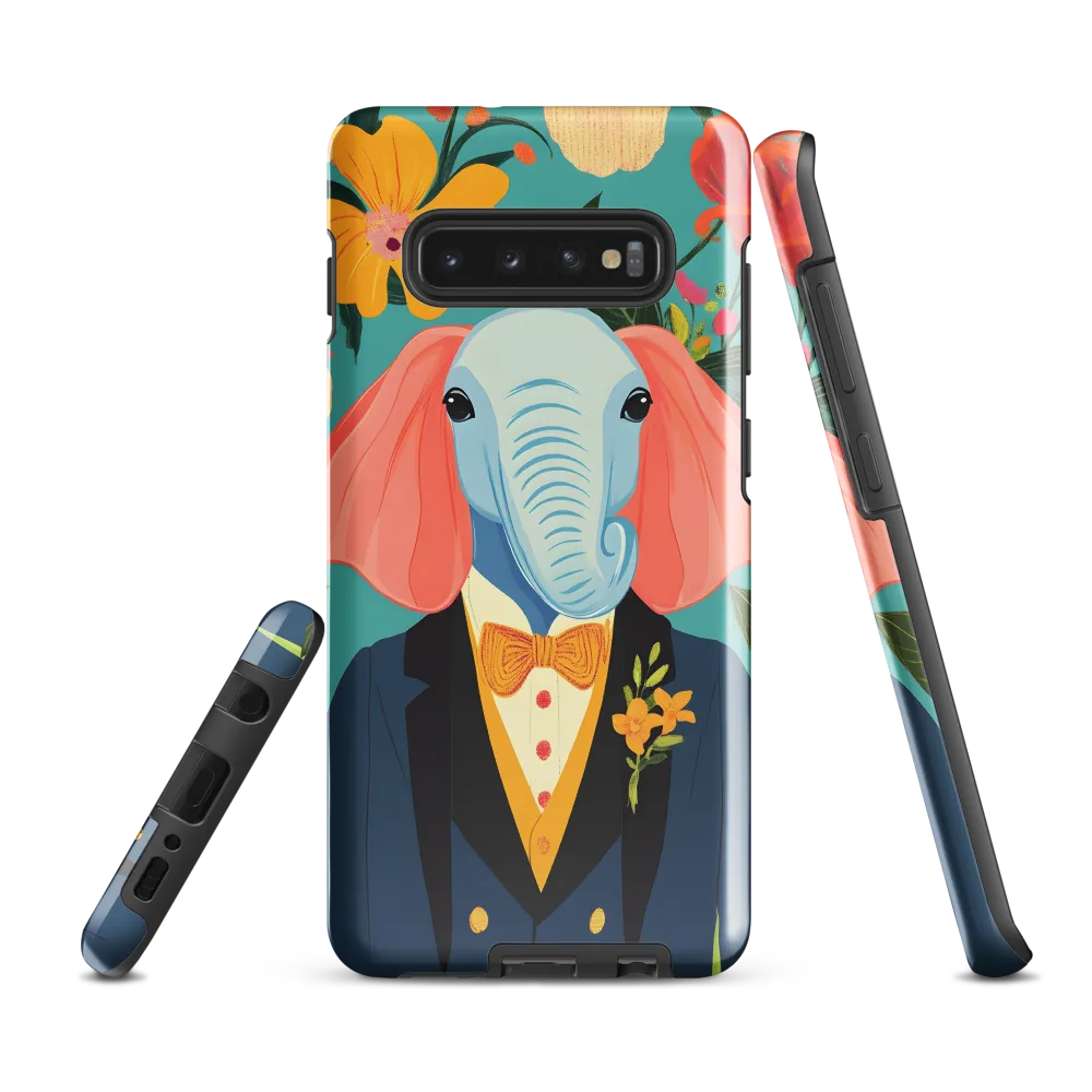 Elegance in Bloom | Phone Case |  S10 Plus | Tough Case | Glossy