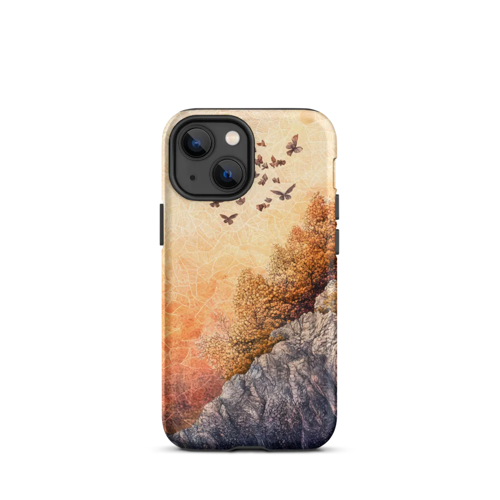 Fluttering Dreams of Serenity | Phone Case |  13 mini | Tough Case | Matte