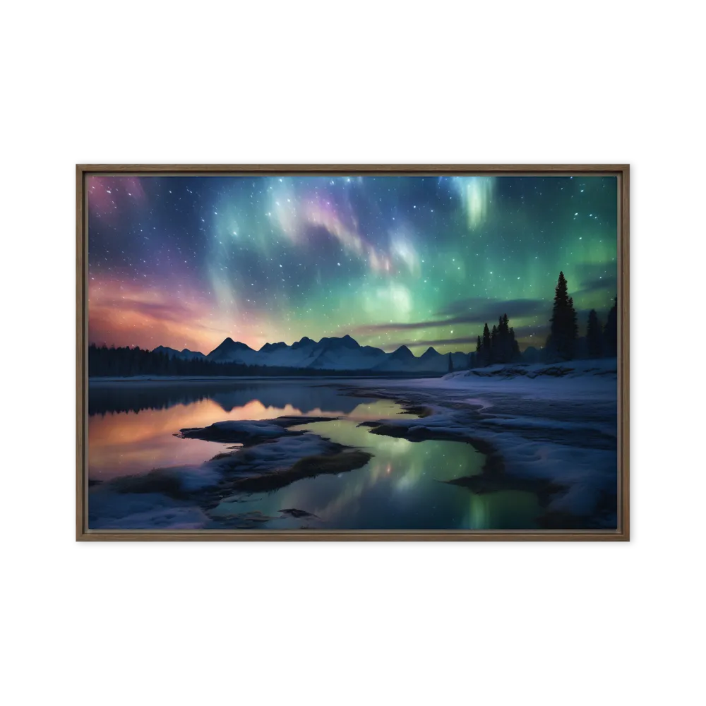 Ethereal Aurora: A Night Under the Stars