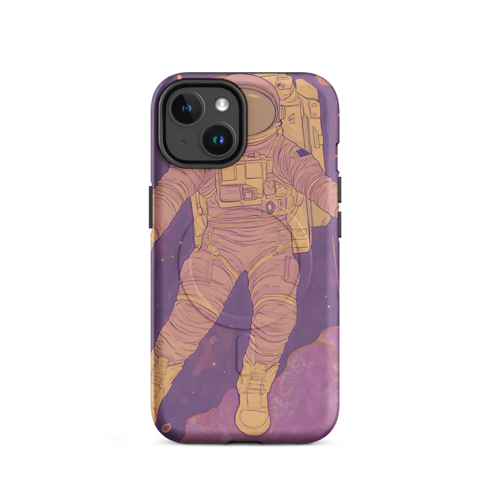 Floating Through the Cosmos | Phone Case |  14 | MagSafe® Tough Case | Matte