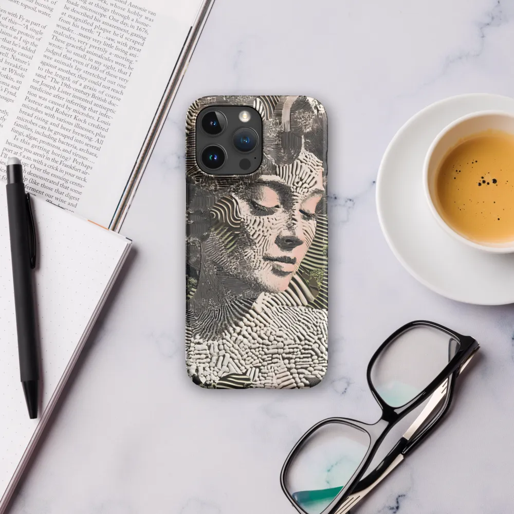 Ethereal Blend of Nature and Humanity | Phone Case |  16 Pro Max | Snap Case | Matte