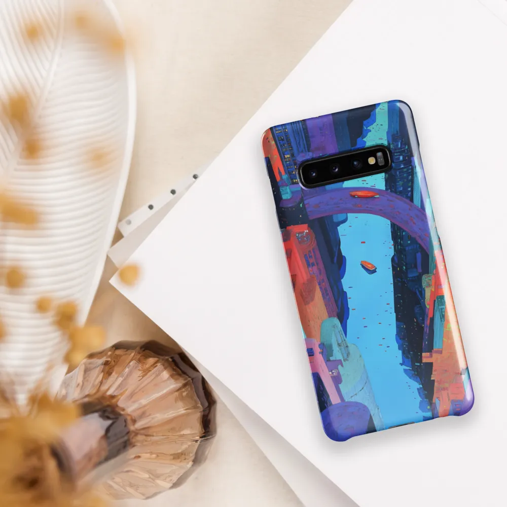 Vibrant Urban Oasis | Phone Case |  S10 Plus | Snap Case | Glossy