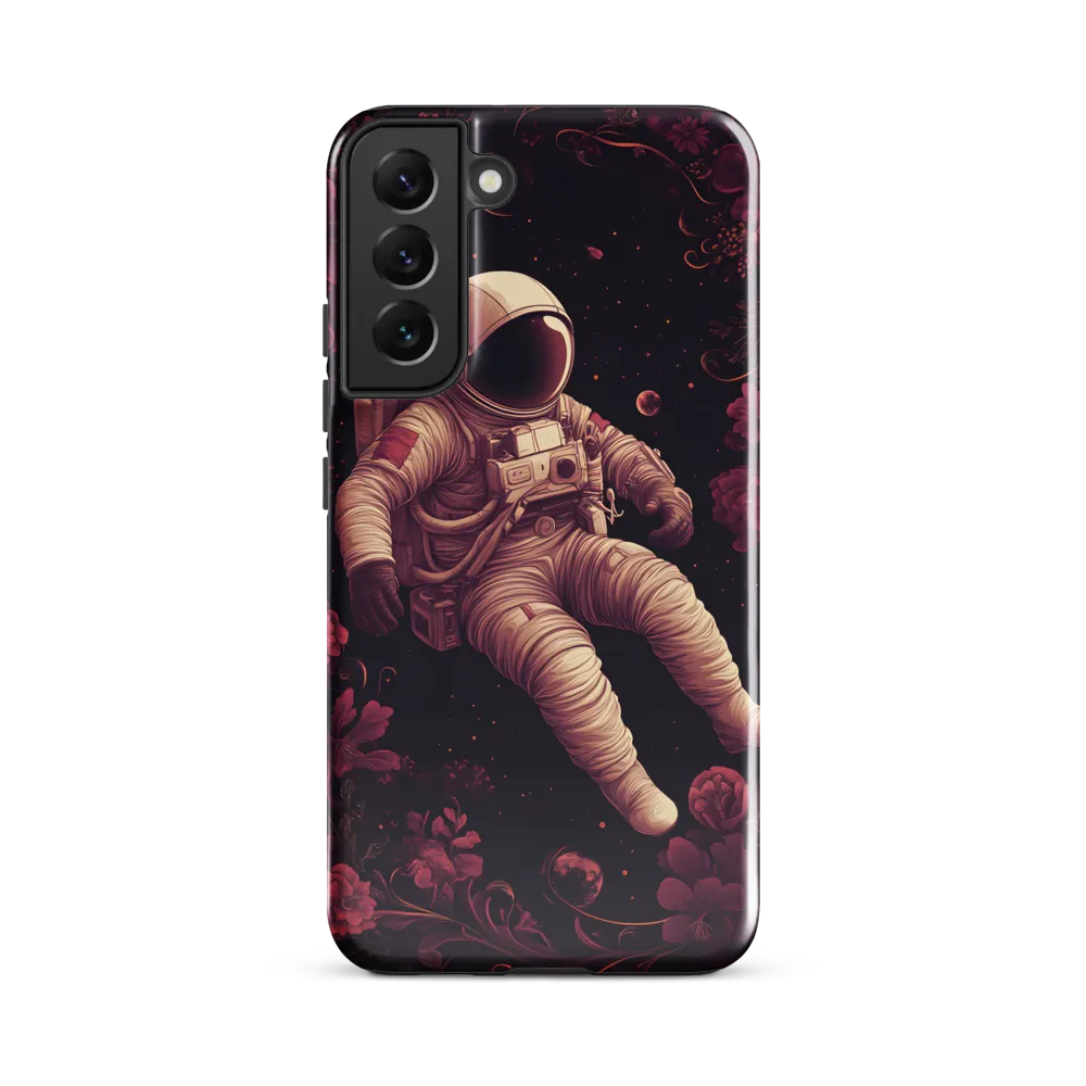 Cosmic Bloom: An Astronaut's Journey
