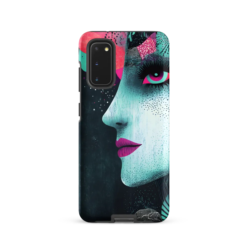 Mystical Beauty in Blue and Pink | Phone Case |  S20 | Tough Case | Matte