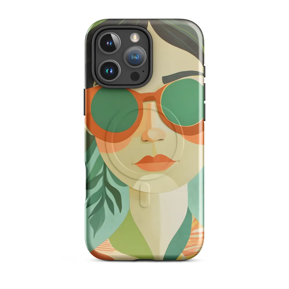 Bold Serenity: A Modern Portrait