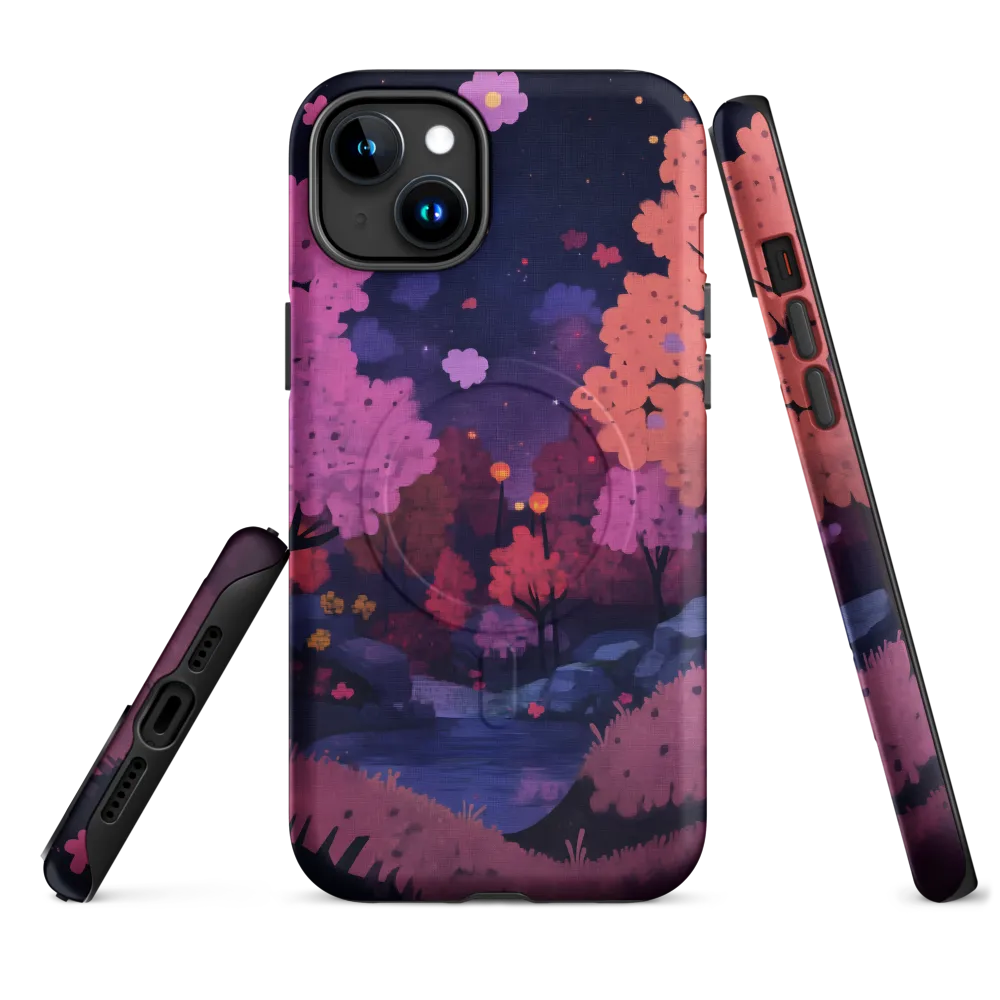 Whispers of Spring: A Serene Landscape | Phone Case |  15 Plus | MagSafe® Tough Case | Matte
