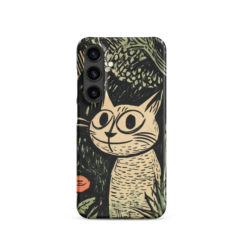 Whimsical Cat in the Forest