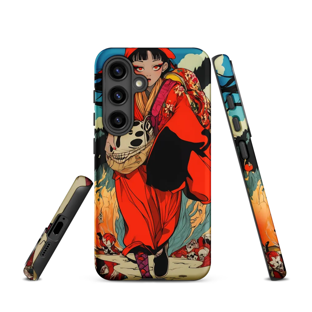 The Girl in Flames
