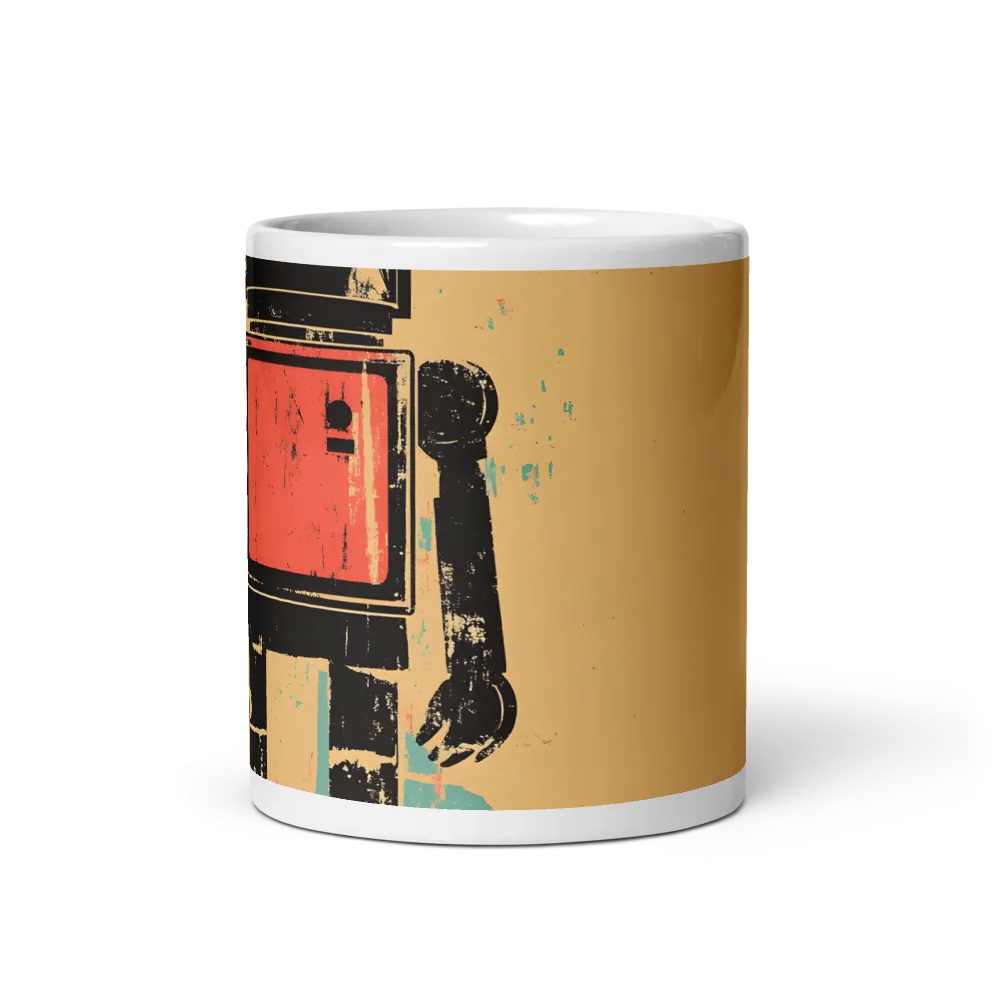 The Retro Robot | Mugs | Multiple Sizes & Colors