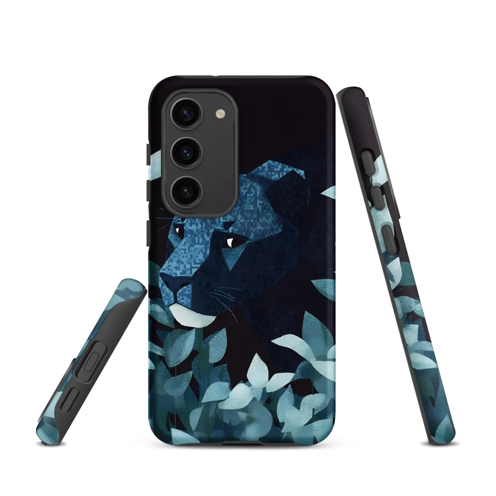 Lurking Blue: The Panther's Gaze