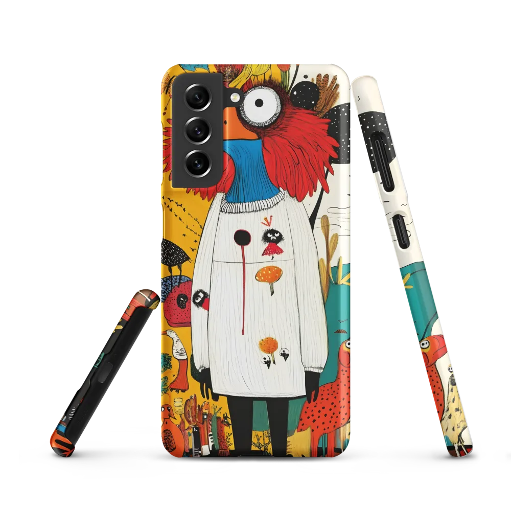 Whimsical Bird's Embrace