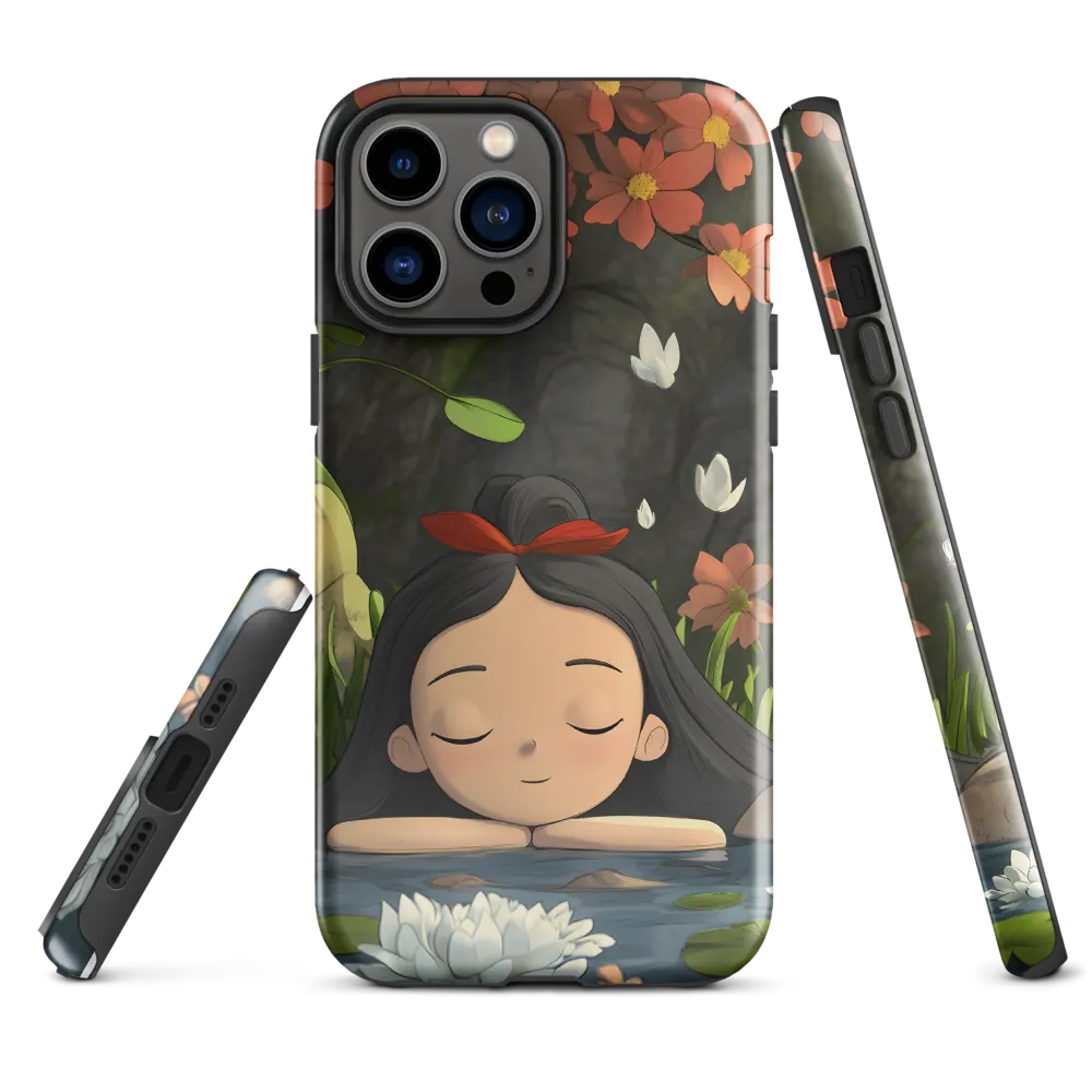 Tranquility by the Waterside | Phone Case |  13 Pro Max | Tough Case | Glossy