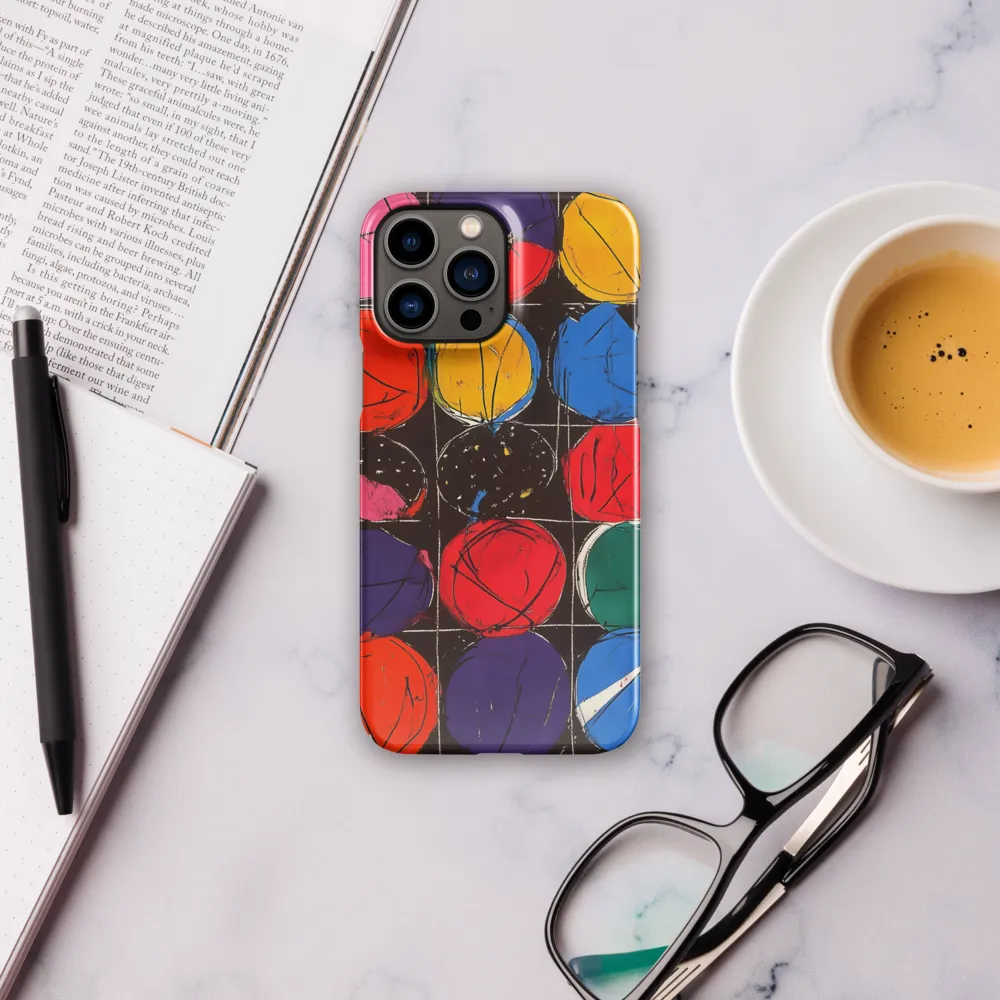 Colorful Circles in Abstract Harmony