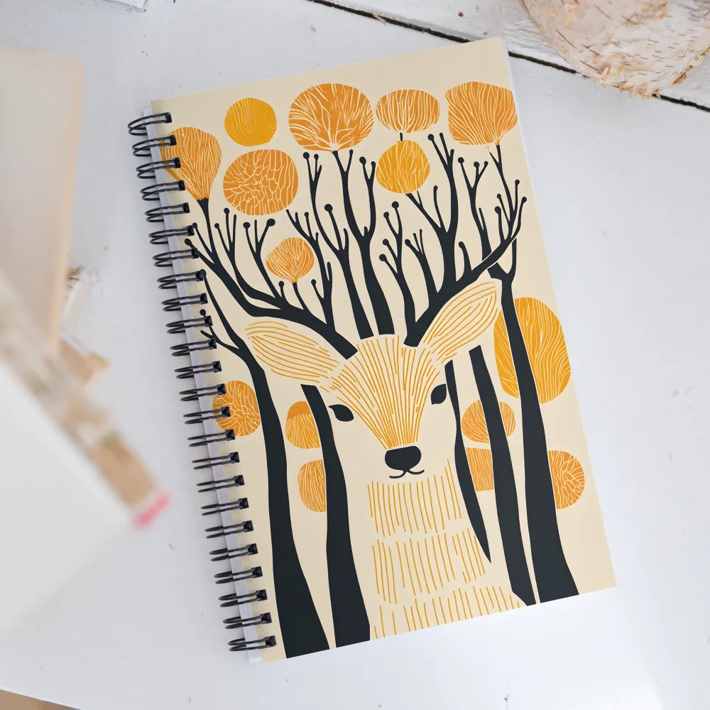 Whispers of Autumn | Spiral Notebook