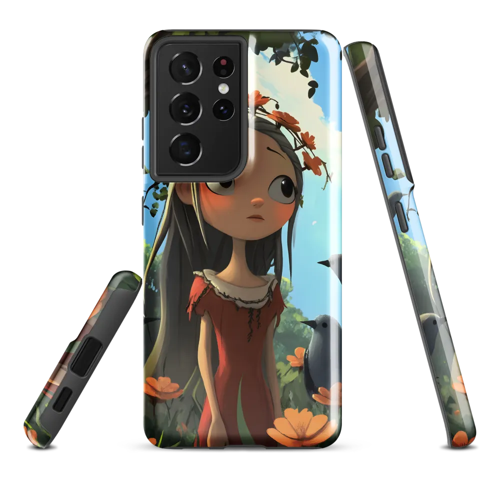 Whispers of Nature | Phone Case |  S21 Ultra | Tough Case | Glossy