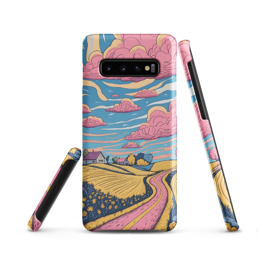 Idyllic Countryside Journey | Phone Case |  S10 | Snap Case | Matte