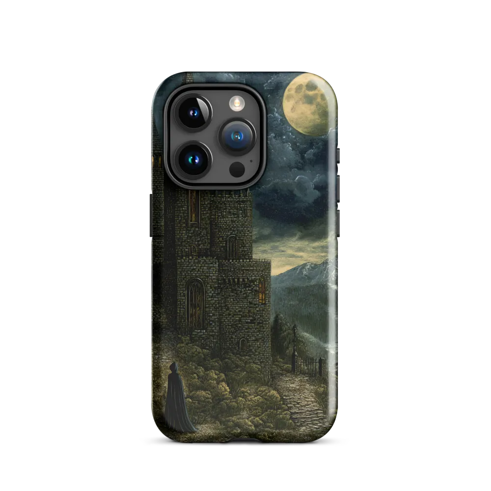 Whispers of the Moonlit Castle | Phone Case |  15 Pro | Tough Case | Glossy