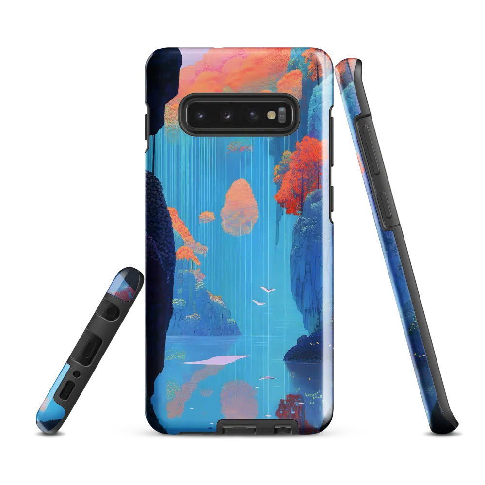 Whispers of a Surreal Cascade | Phone Case |  S10 Plus | Tough Case | Glossy