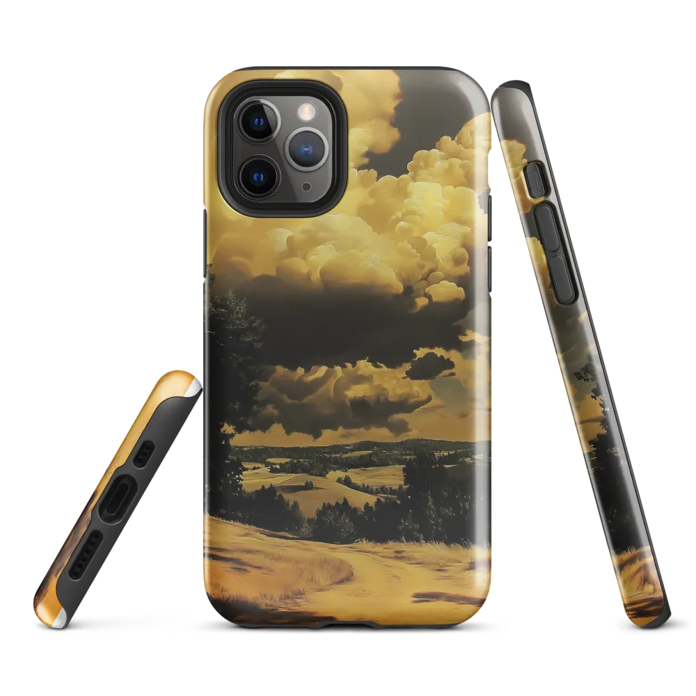 Golden Serenity in the Landscape