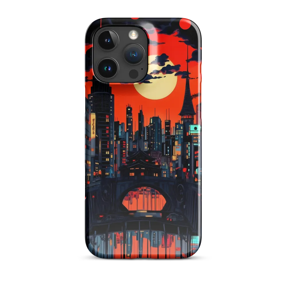 Nightfall in a Neon City